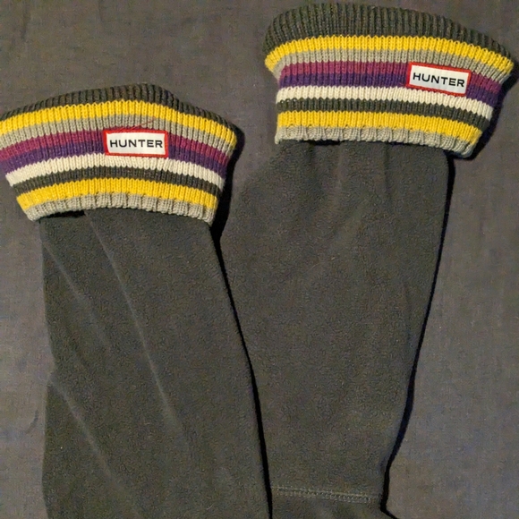 Hunter Boot Socks Liners size ML 8-10 - Picture 1 of 3